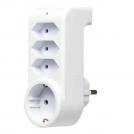 ATRA - Adapter with protection 1(2р+Е)+3(2р)