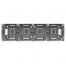 ACA LIGHTING - Рамка четворна за външен монтаж PRIME Бяла 1000118301
