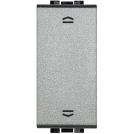 BTICINO - NT4037N Pushbutton double (1P/NO)+(1P/NO) interlocked 10A 250 Vac - Tech