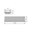 KANLUX - Dust proof linear fixture LED DICHT 4LED N 236/PS G13 2X36W 31062 (1)