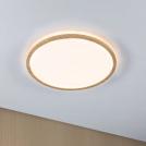 PAULMANN - LED Панел 71029 LED Panel Atria Shine Backlight IP44 rund 420mm◾ 22W◾ 2300lm ◾3000K✴Дърво (2)
