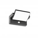 IDEAL LUX - Фасаден аплик  IP54 287713 SWIPE AP SENSOR ANTRACITE