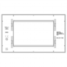 VIMAR - 30654.02 Total Look Cover Frame Linea black 4M (3)