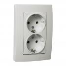 MAKEL - 32001057 Double Schuko Socket Outlet