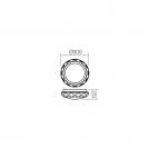 SMARTER - плафон  RIBA  01-1240  E27, 2 x max. 42W, IP44 (1)