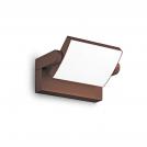 IDEAL LUX - Фасаден аплик  IP54 307169 SWIPE AP COFFEE