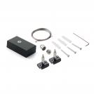 IDEAL LUX - Его комплект висулка 276328 EGO KIT SINGLE STEEL CABLE 2 MT + CEILING CUP BK