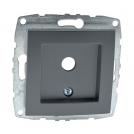 MONO ELECTRIC - MONO ELECTRIC -  Face plate for Television Rosette DESPINA, MN-500-002405-175, ANTHRACITE