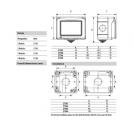 BTICINO - 27503 IP55 wall-mounting enclosures - 3 modules (1)