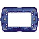 BTICINO - LN4703 Support for round cover plates, square and Living International - fixing with staples - 2 modules 