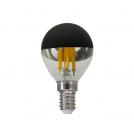 ACA LIGHTING - LED крушка обратен рефлектор черна FILAMENT димираща E14 5W 2700K 620lm BOVA5WWDIMB