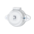 ATRA -  Еднополюсен ключ 10A открит монтаж IP21 бял 5121