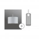 PAULMANN - Абажур 60326 URail shade Tessa DecoSystems 255mm ⏺Бял (2)