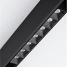 NOVA LUCE - Linear light for magnetic rail   9010169  BREDA MAGNETIC ⚡ LED 10W ⚡ DC48V ⚡ 924Lm ⚡ Ra >90 ⚡ 4000K ⚡ IP20 ✴ Black 