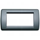 VIMAR - 16764.15 - Rondò plate 4M techn. graphite grey
