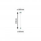 PAULMANN - Pendant   78431  Neordic Tilla⚡ E27⚡1 х max. 60W✴Light green (1)