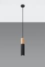 SOLLUX - pendant  lamp  PABLO black  SL.0632 (3)