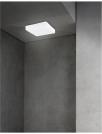 NOVA LUCE - Ceiling luminaire CUBE 6110041  E27 1x40W  L:20.5  H:7cm