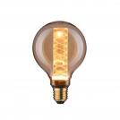 PAULMANN - 28602   Inner Glow Edition LED Globe inner bulb spiral pattern ⚡ E27 ⚡ 230V ⚡ 230lm ⚡ 4W ⚡ 1800K ✴ Gold