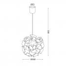 ACA LIGHTING - Пендел  BAMBINI LUMINAIRES  MD160224AIR (1)