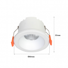 2R - LED DOWNLIGHT DIAMOND R84 DIMM 3-WHITE 99890 (1)