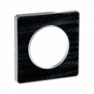 SCHNEIDER ELECTRIC - S530802P1 Odace Touch aluminium декоративна рамка единична черен дъб (1)
