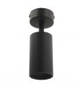 VITO - SPOT LIGHT FIXTURE SURFACE MOUNTED LUMO-C GU10 ADJUSTABLE ANGLE Φ55x100mm BLACK 2101930