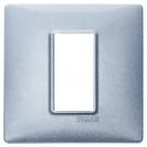 VIMAR - 14641.73 - Plate 1M metal metallized blue