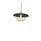 GTV Lighting - Пендел TULIP 3444 E27 IP20 злато OS-TULI-11-DEC
