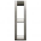 VIMAR - 16782.31 - Classica plate 2Mpan metal blackchrome 