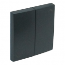 EFAPEL - Face plate for Blinds control BUTTON GREY 90612 TIS LOGUS 90