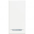 BTICINO - HD4055 Pushbutton 1P NO 10A 250 Vac - balancing - terminals with screws - white