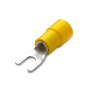 BM GROUP - Fork terminal 4-6мм2 8мм screw yellow/50. pcs/ 00338