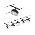 PAULMANN - 94479  CorDuo LED cable system Circle basic set ✴5x180lm⚡ 5x5W ⚡3000K ~230/12V✴matt black