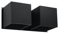 SOLLUX - wall  lamp    QUAD 2 black SL.0657