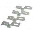 ELMARK - WALL-MOUNT GALVANIZED STEEL BRACKETS 4 PCS SET - EC625SZ