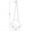ACA LIGHTING - Пендел STYLE OD8002BK (1)