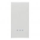 VIMAR - Eikon silver lightable Button 1M Next  20021.N