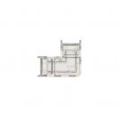 VITO - LED STRIP CONNECTOR CONMS8 8MM-SINGLE L-SHAPE TRANSPARENT 2PCS-BAG 5520332