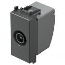 TEM - KM11AT Socket TV terminal 1db 1M, color Anthracite, Modul