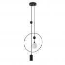 ITALUX - Пендел Trosti PND-428892-BK G9 + GU10 черен