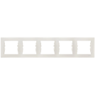 SCHNEIDER ELECTRIC - SDN5800923 Sedna - horizontal 5-gang frame - cream