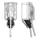 ATRA - German standard socket outlet surface mounting  16 A 250 V white 1147 IP44 (1)
