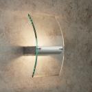 SEARCHLIGHT -  4115-LED Led Wall Bracket, Bevelled Curved Glass, Chrome 
