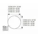 KANLUX - Декоративно градински тяло камък IP65 STONO 50 (24653) (6)