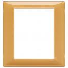 VIMAR - 14668.43 - Plate 8M Reflex amber