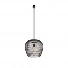 NOWODVORSKI - Hanging bamboo lamp 11166 HAITI BLACK S • 1 x 25W  • E27 • IP20