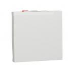 SCHNEIDER ELECTRIC - NU320318 New Unica - Two-way switch 10A screwless 2modules white