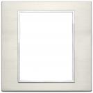 VIMAR - 21668.08 - Plate 8(4+4)M aluminium titanium