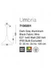 NOVA LUCE - pendant luminaire UMBRIA 7130201 E27 1x40W IP20 Bulb Excluded D: 35 H1: 24 H2: 120 cm (2)